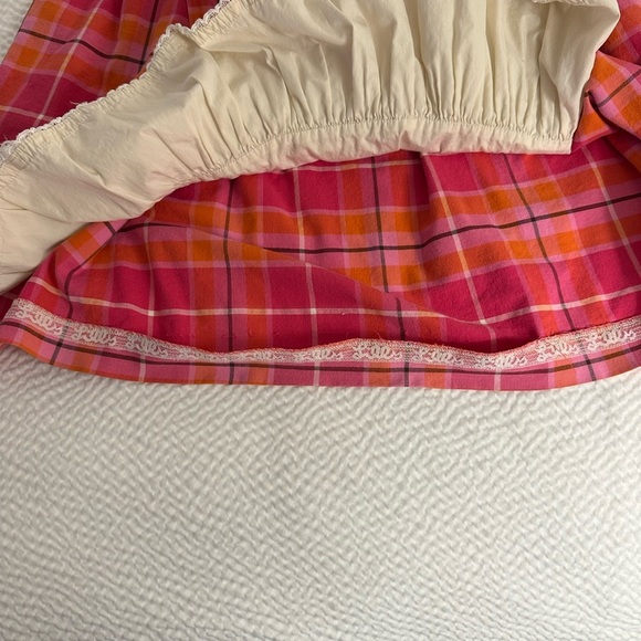 Lilly Pulitzer Pink and Orange Plaid Dress - Picture 7 of 10